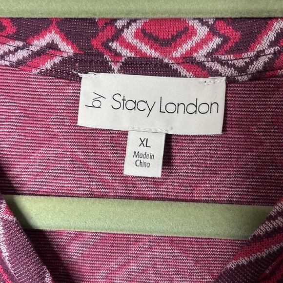 By Stacey London Long Sleeve Top. Size XL NWOT - Picture 3 of 4